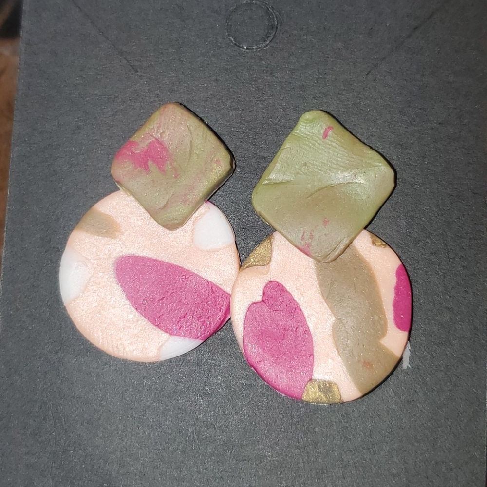 Handcrafted Clay Earrings